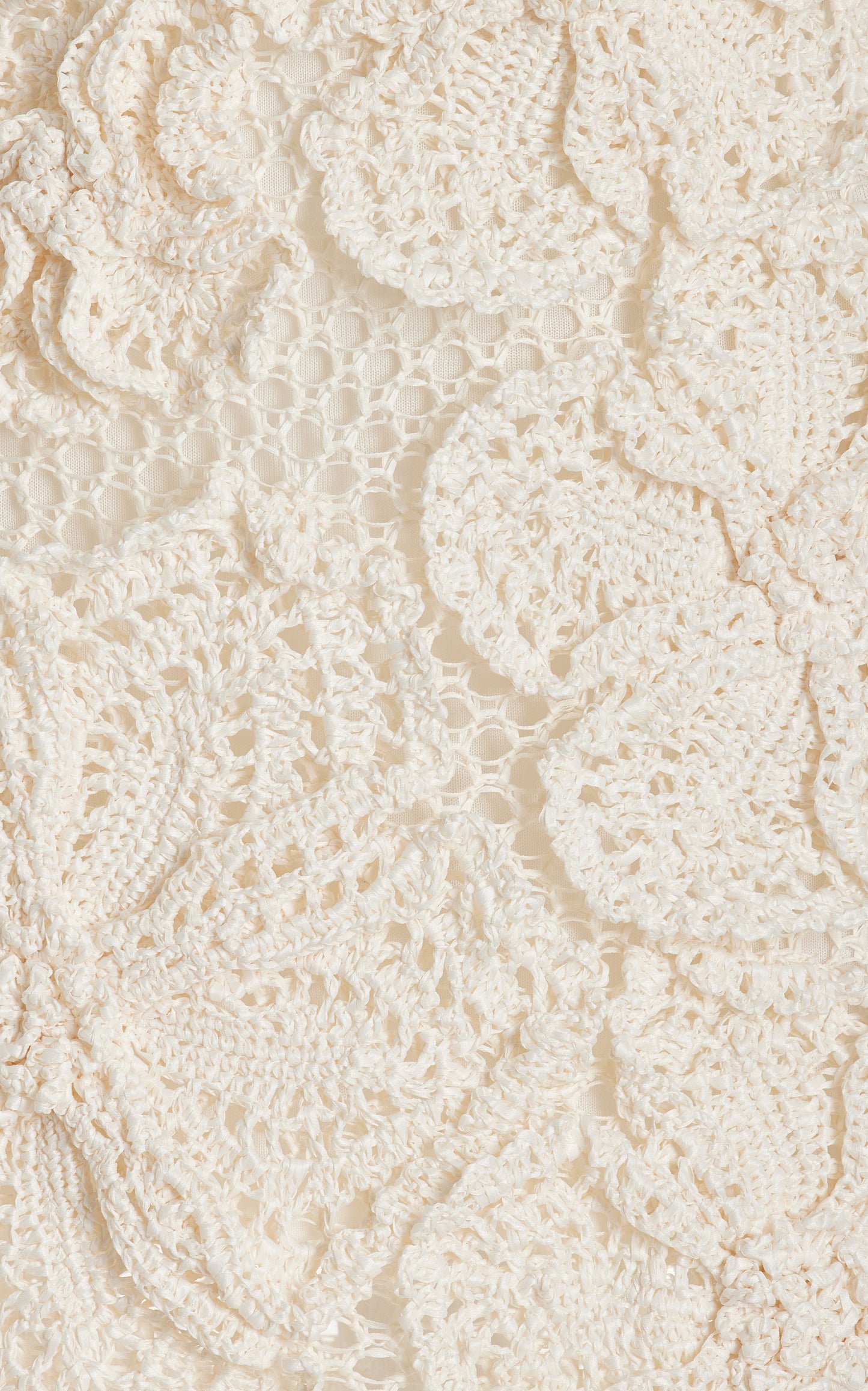 Kendria Floral Crochet Mini Dress