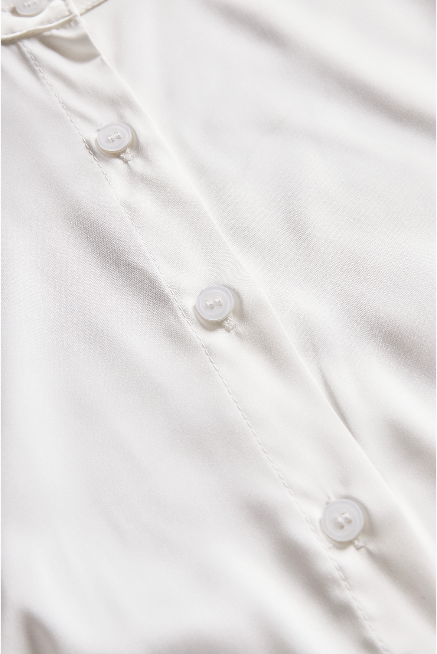 Luxurious Silk Satin Blouse with a Tailored Fit