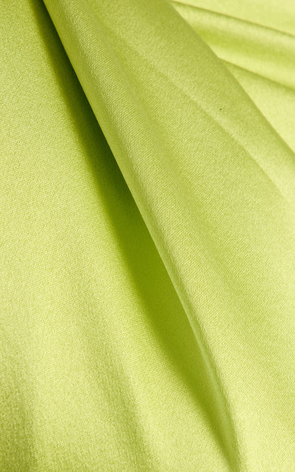 Olivia Cross-Halter Satin Maxi Dress