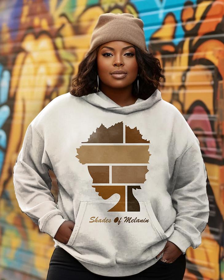 Shades of Melanin Long Sleeves Hoodie