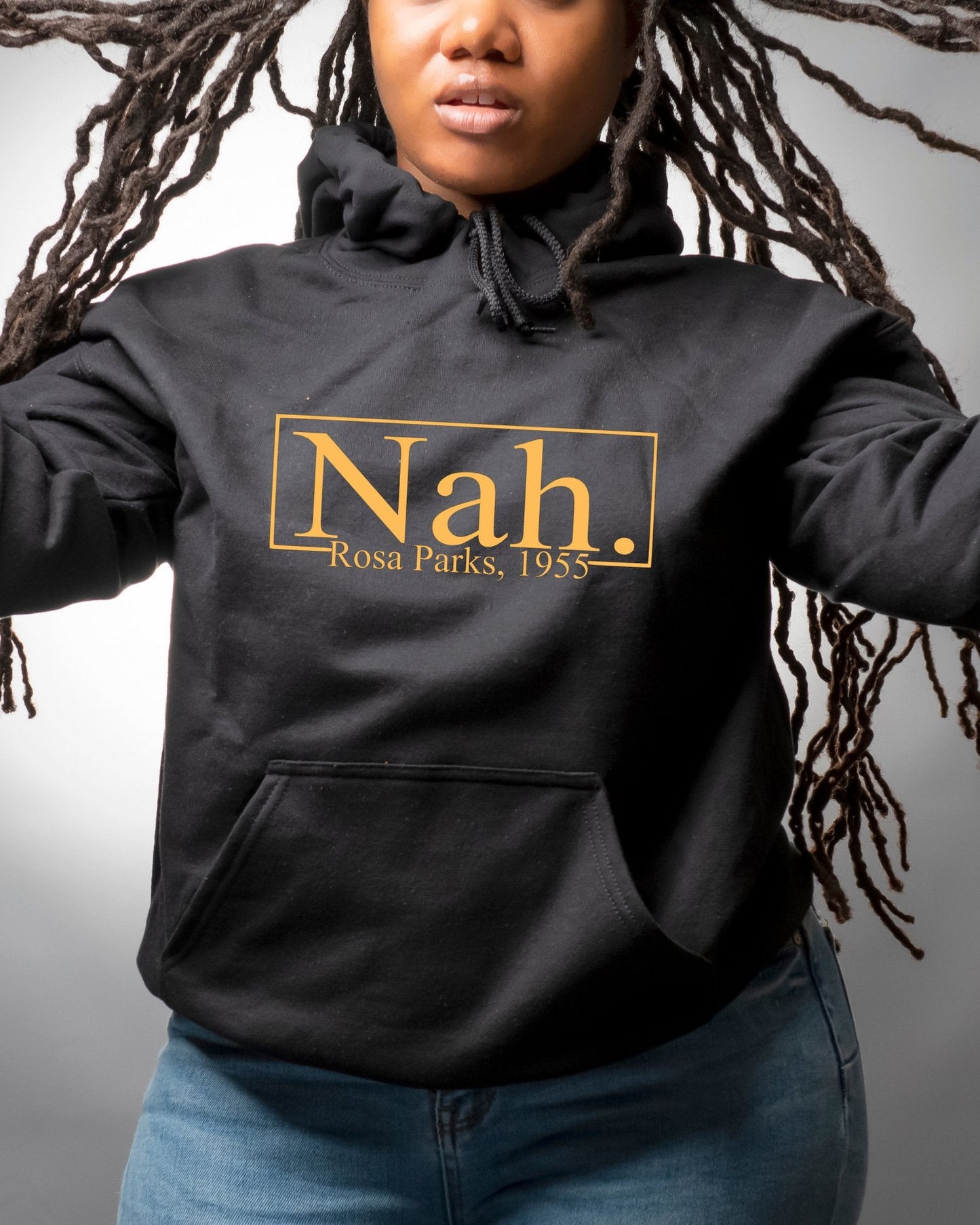 Gold Nah. Rosa Parks Hoodie Long Sleeves Hoodie