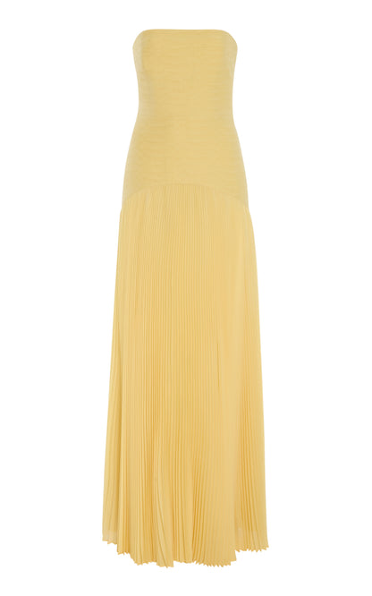 Sunniva Yellow Maxi Dress