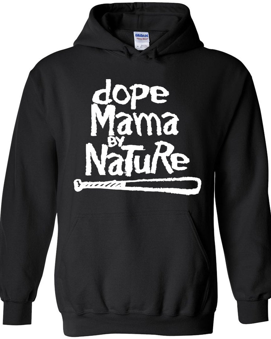 Dope Mama By Nature Long Sleeves Hoodie