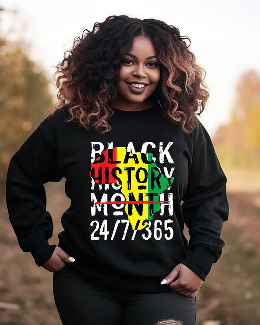 Black Lives Matter Black History Month Sweatshirt