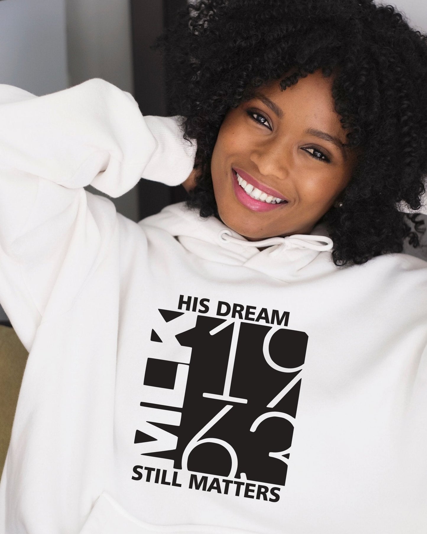 His Dream Still Matters MLK 1963 Long Sleeves Hoodie