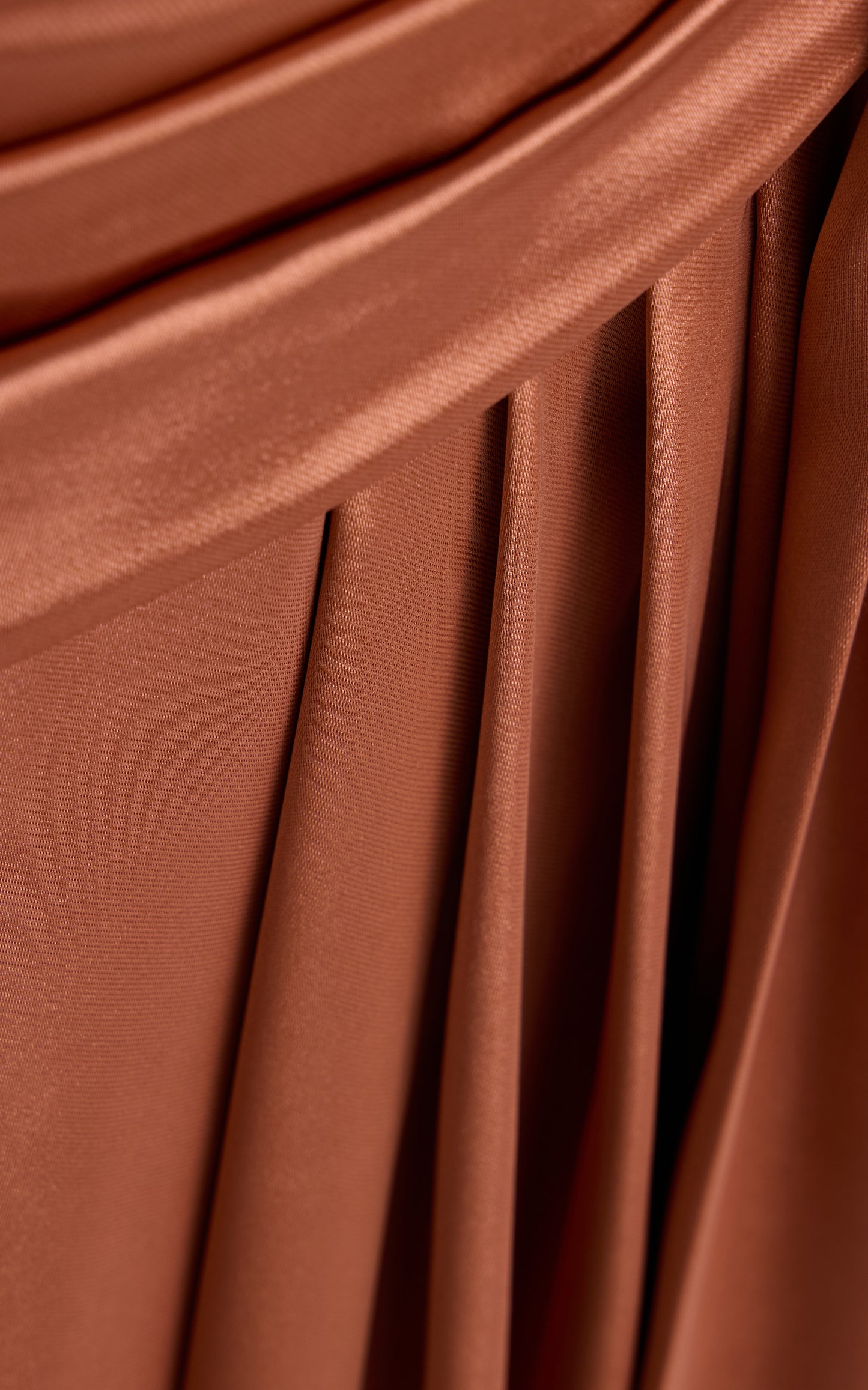 Tie-Detailed Satin Gown