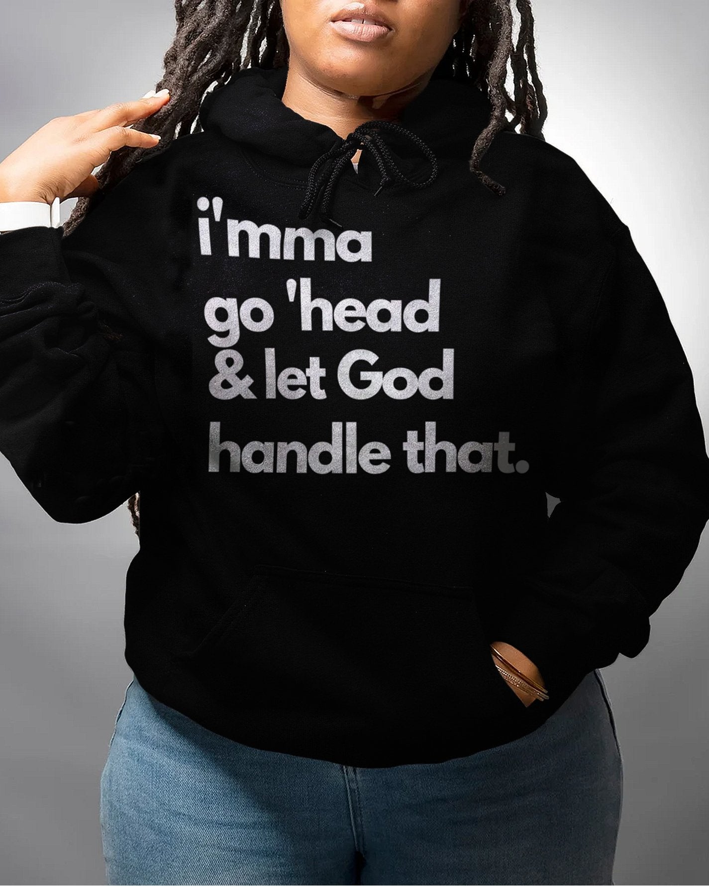 Let God Handle It Long Sleeves Unisex Hoodie