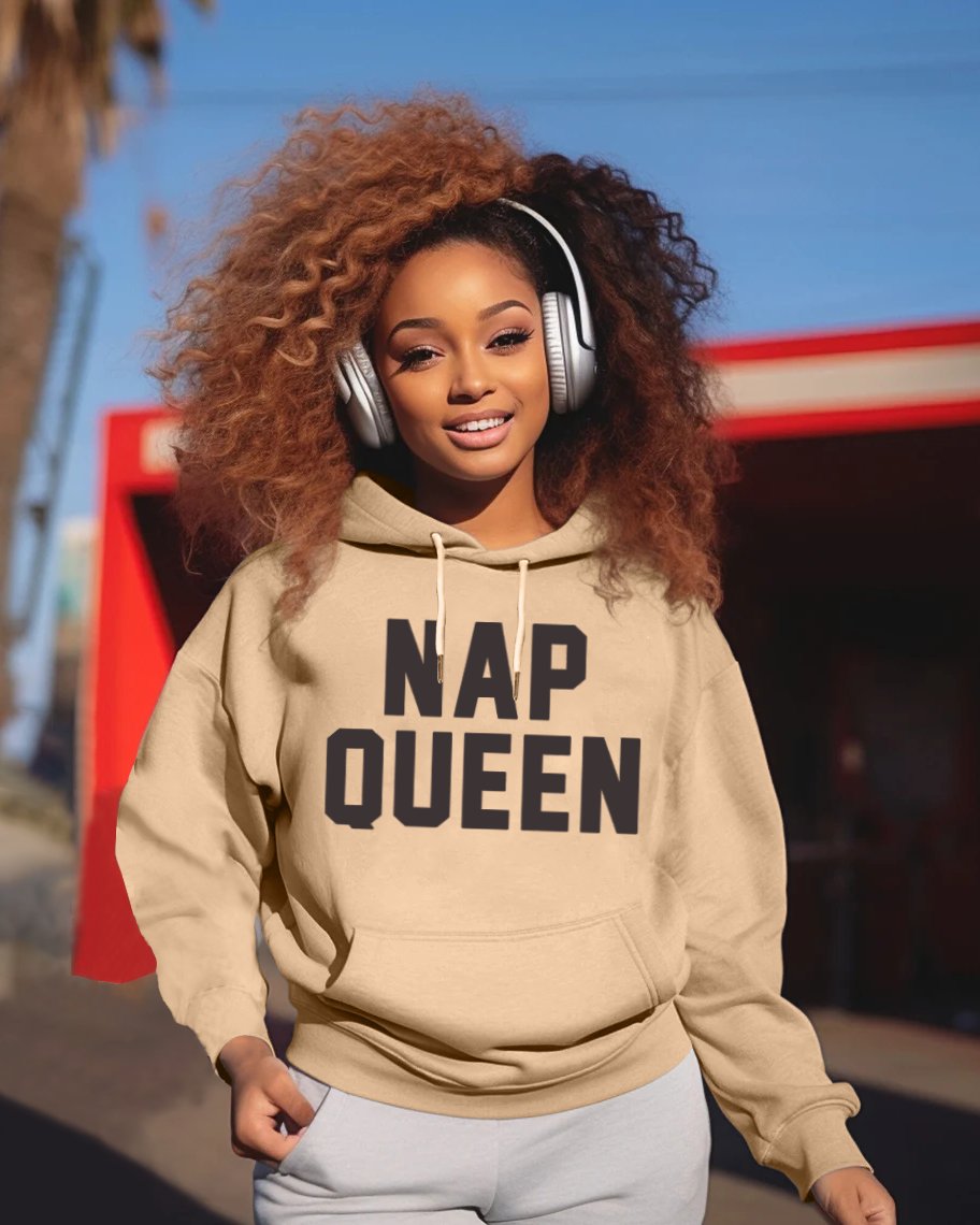 Nap Queen Long Sleeve Hoodie