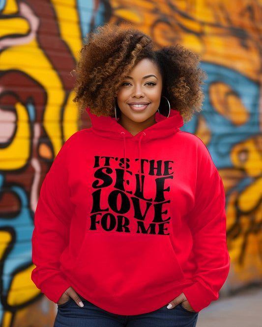 It's The Self Love For Me Long-sleeved Hoodie