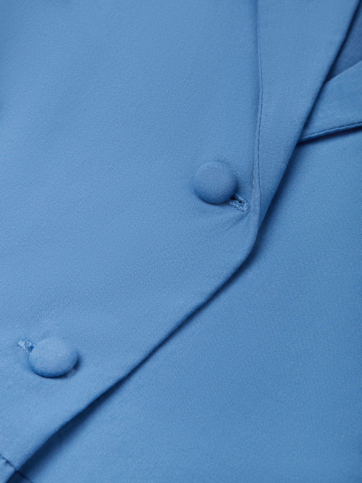 (SIZE:XS-XXL) Cotton Maxi Dress, Cap Sleeve, Lapel Collar, Plain, Vintage, Green