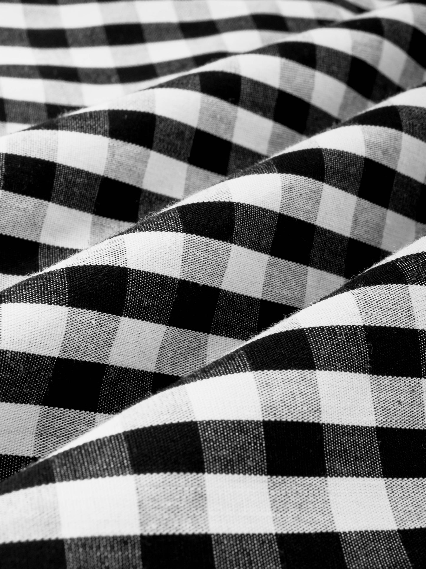 Cotton Midi Dress, Short Sleeve, Lace Collar, Plaid, Vintage, White