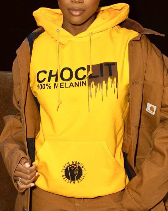 ChocLIT 100% Melanin Long Sleeves Hoodie