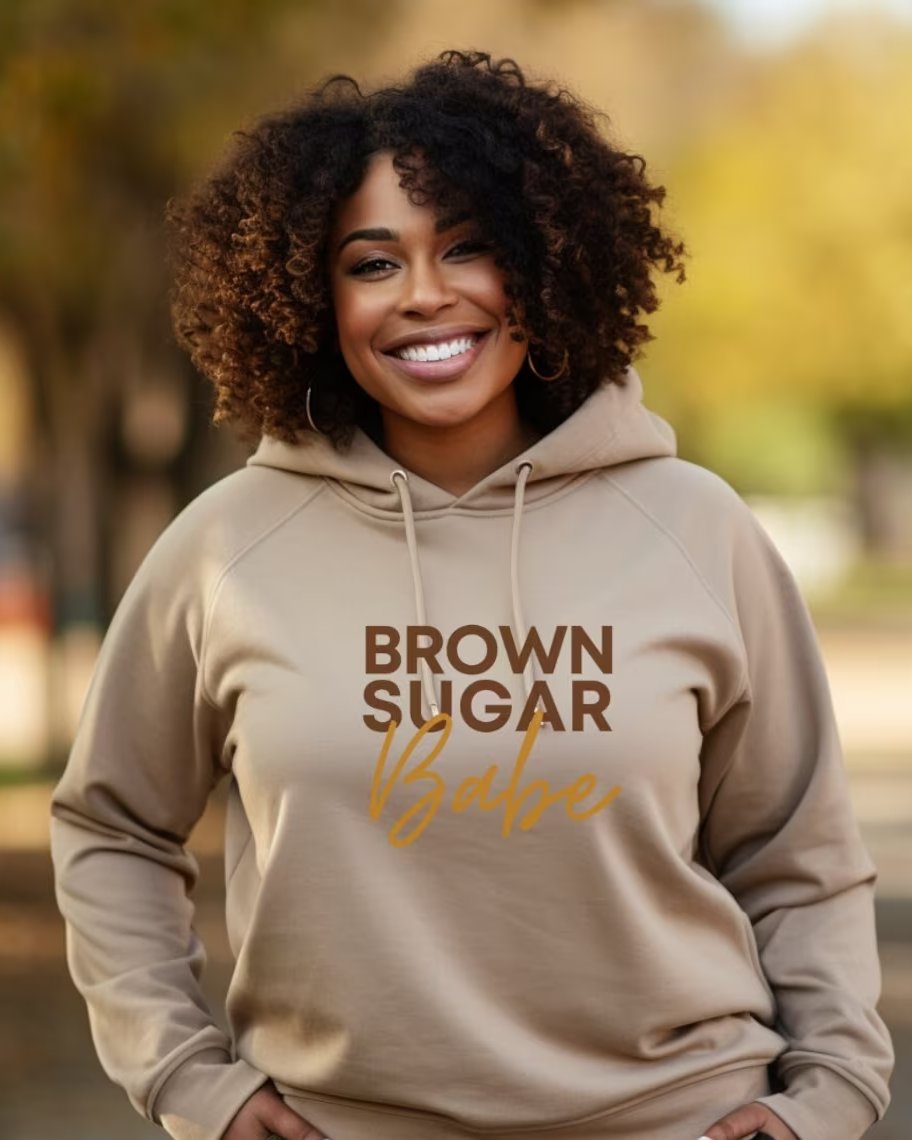 Pure Brown Sugar Long Sleeves Hoodie