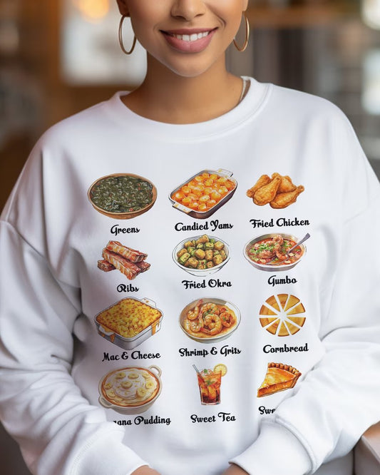 African American Soul Food Sweatshirt