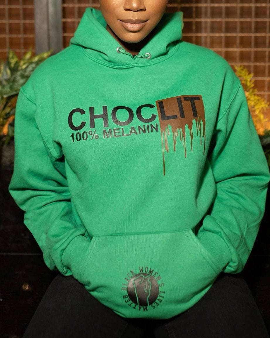 ChocLIT 100% Melanin Long Sleeves Hoodie