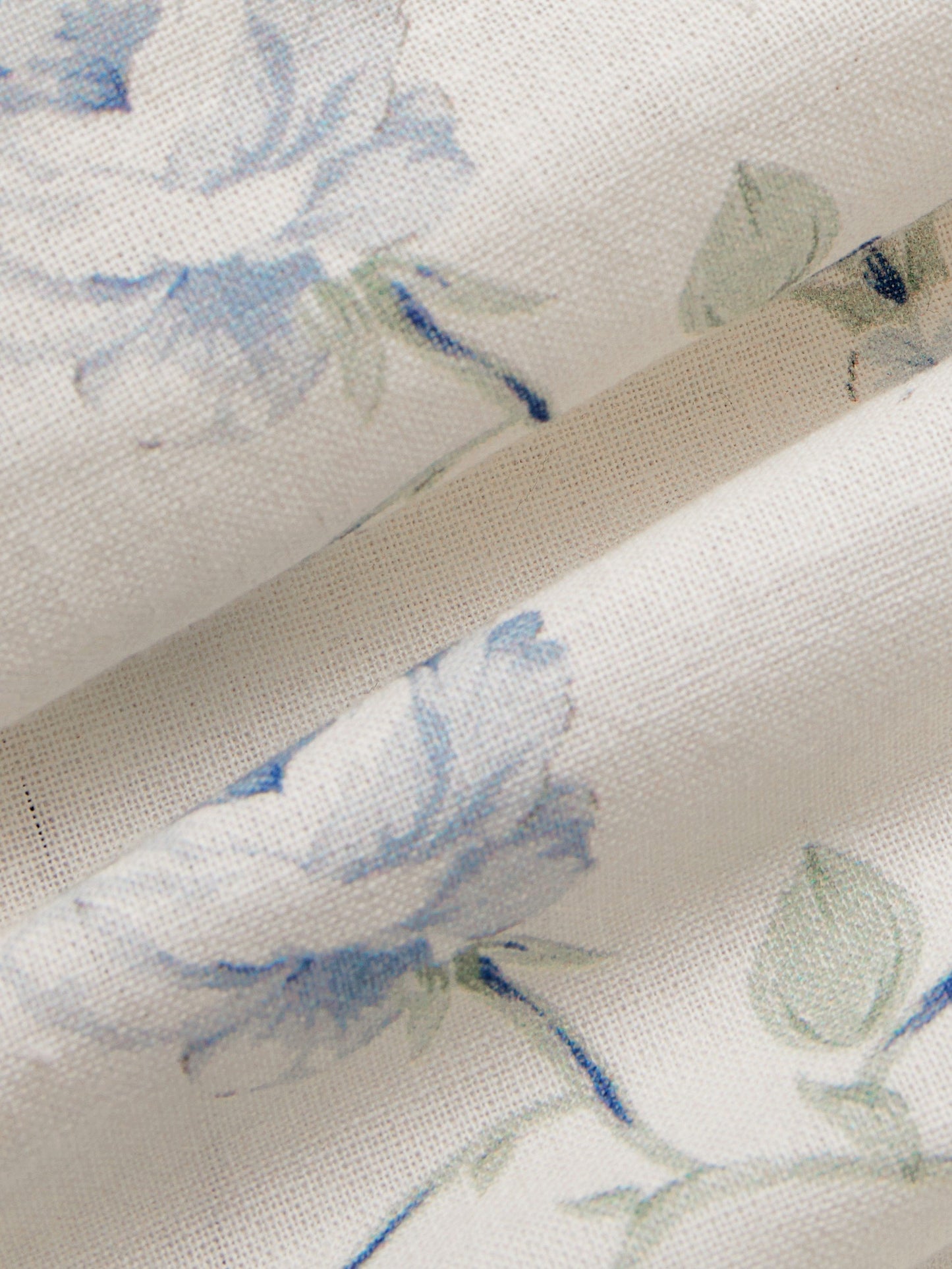 (Size Up to 2XL) Maxi Linen Dress, 3/4 Sleeves, V Neck, Linen Blend, Blue