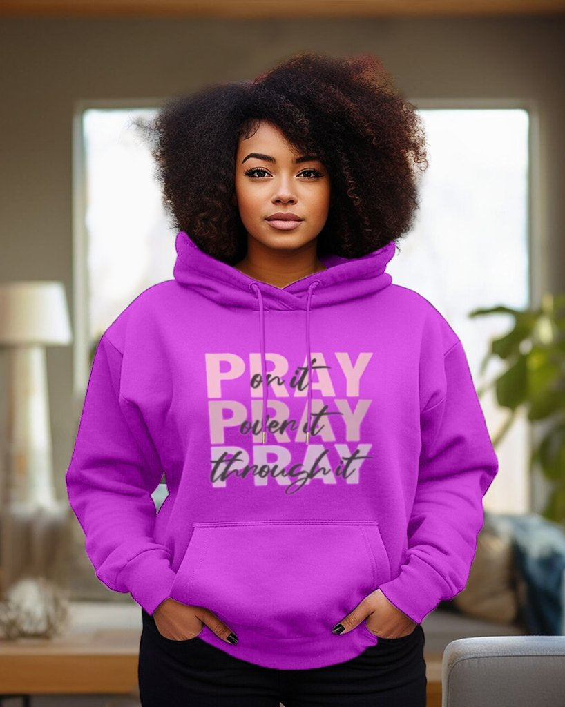 Pray On It Long Sleeve Hoodie