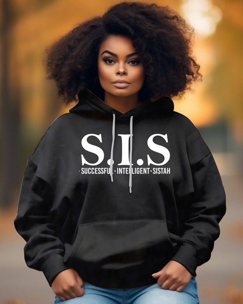 Black Women Successful Intelligent SistahLong Sleeves Hoodie