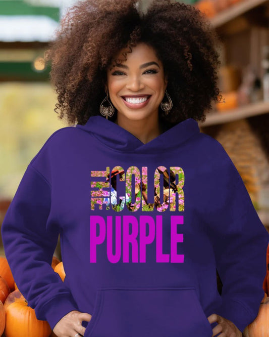 The Color Purple Long Sleeve Hoodie