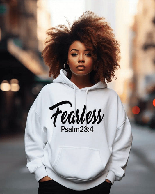 Psalm 23:4 Long-sleeved Hoodie