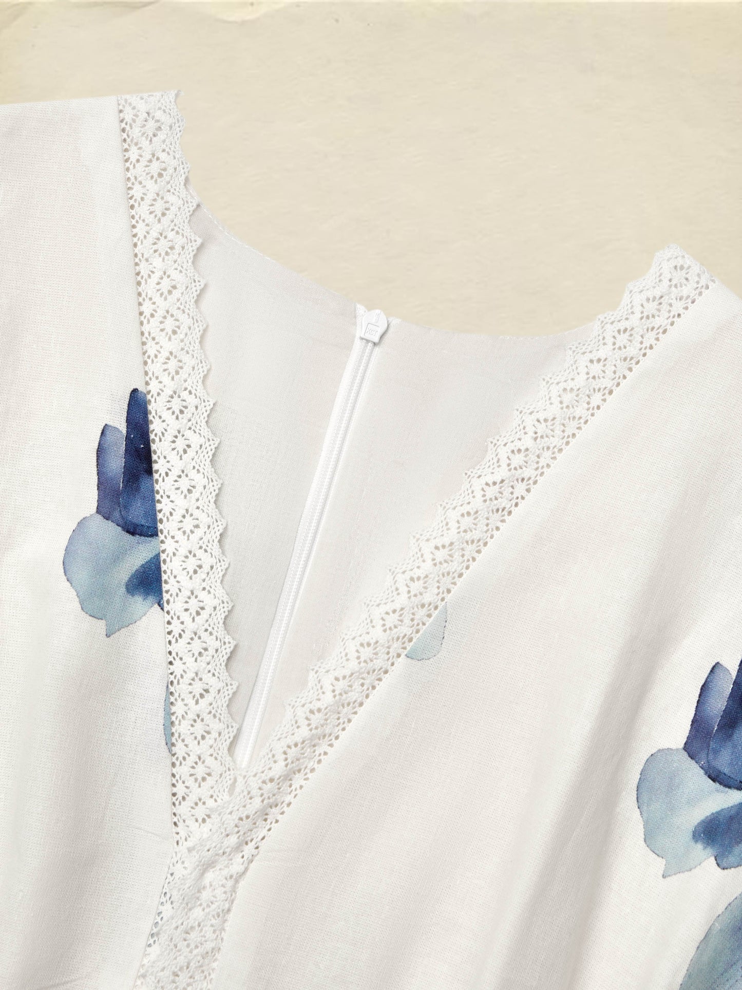 (SIZE:XS-XXL)Linen Maxi Dress, Sleeveless, V neck, Floral, Vintage, Green