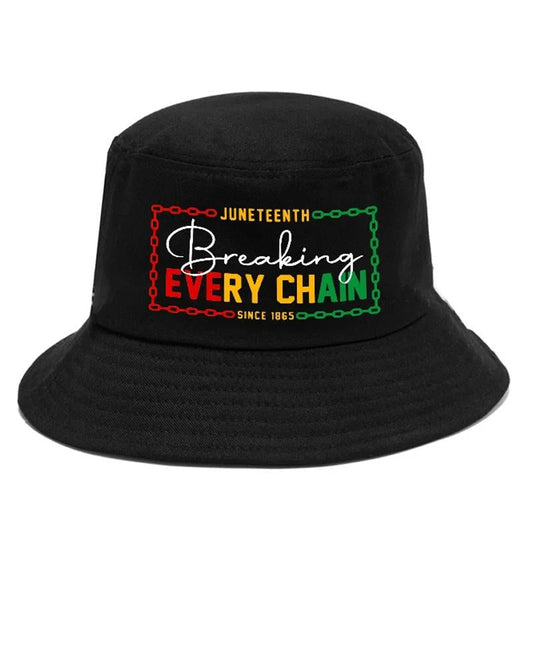 Women's Breaking Every Chain Juneteenth Fisherman Hat