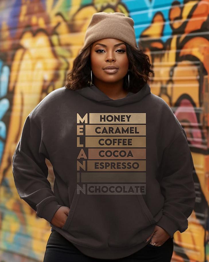 Melanin Power Long Sleeves Hoodie