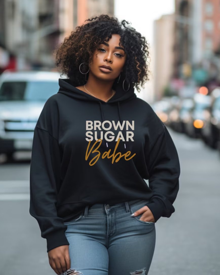 Pure Brown Sugar Long Sleeves Hoodie