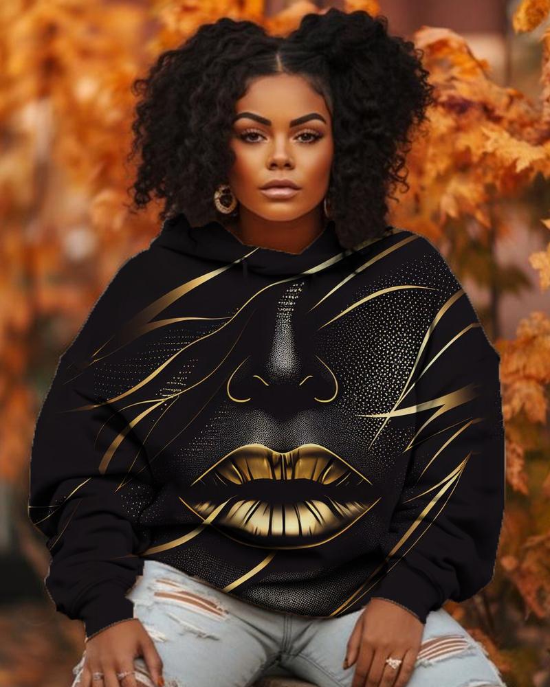 Art Black Girl Hoodie