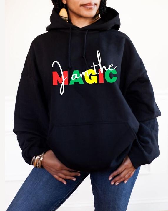 Black History Magic Hooded Hoodie