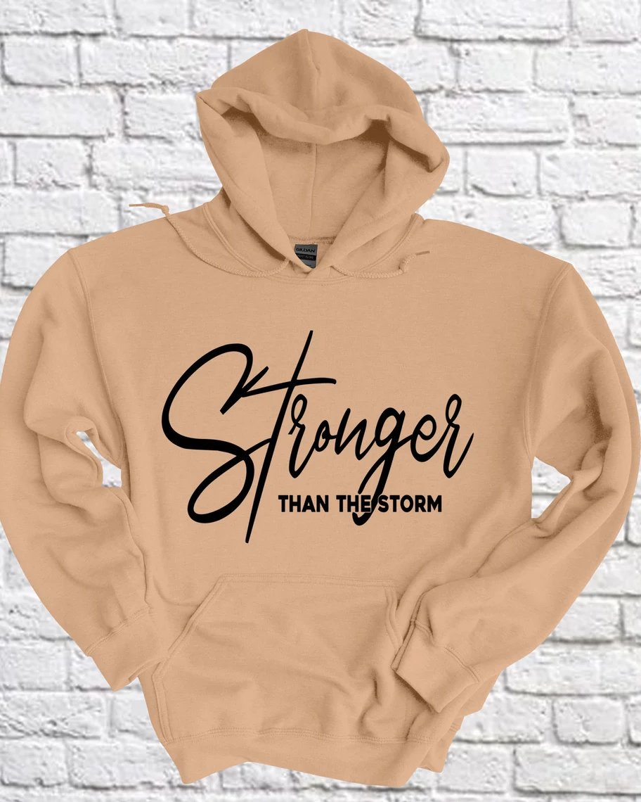 Stronger Than The Storm Long Sleeves Hoodie