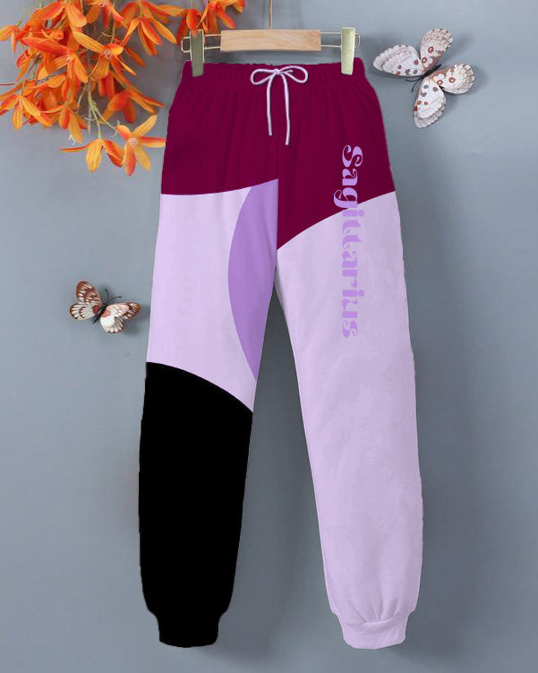 Sagittarius Girly Season Long Sleeve Hoodie Two Pieces Set